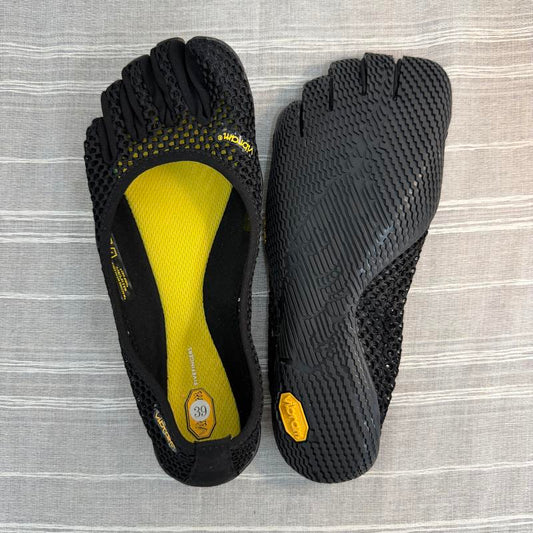 Women'S Soft Flexible 5-Toe Barefoot Yoga Shoes - Adjustable Strap, Non-Slip Minimalist Footwear for Indoor Fitness, Yoga