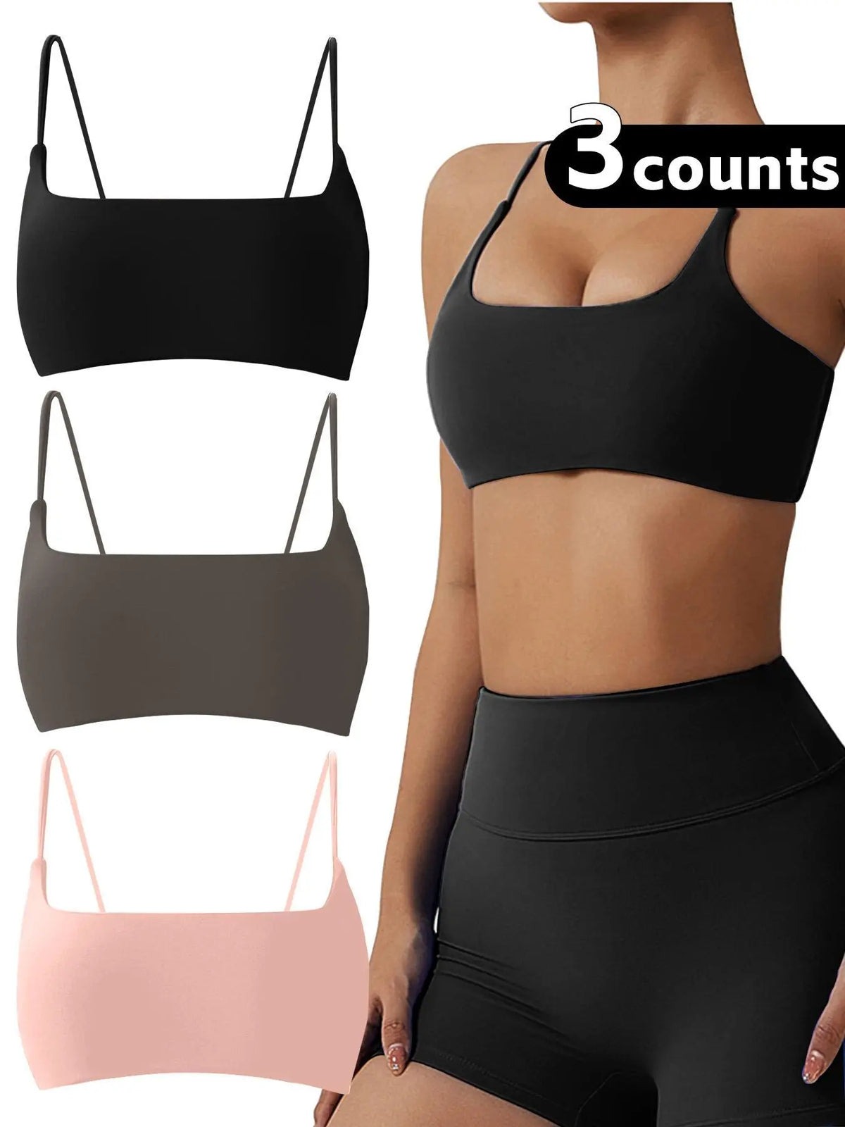 Black Friday Sale: Women's Breathable Wireless Sports Bra - Ultimate Comfort for Yoga & Gym Workouts!